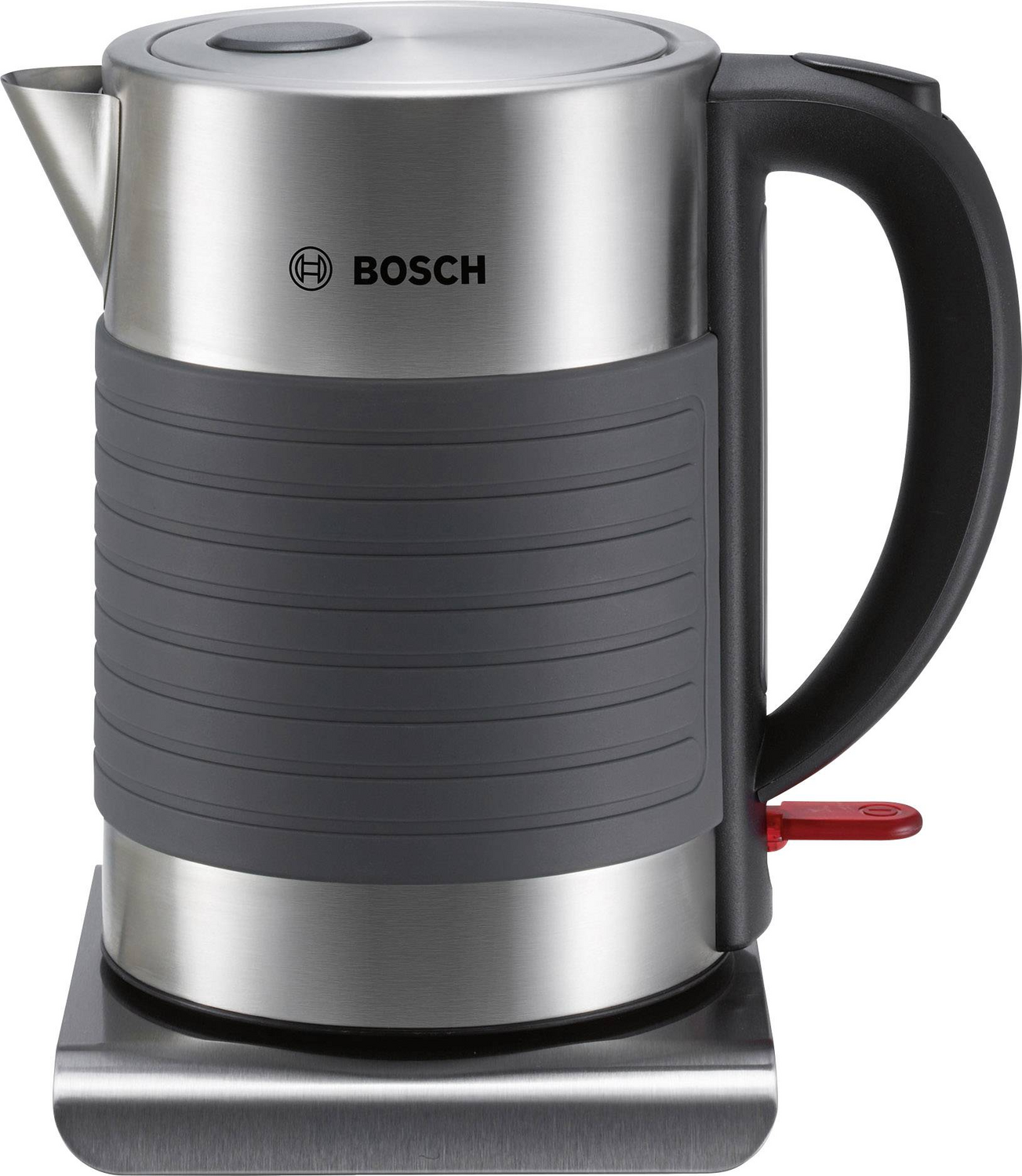 B-Ware Bosch Haushalt Twk7 S05 Wasserkocher Schnurlos 1.7 L 2200 W Edelstahl Schwarz