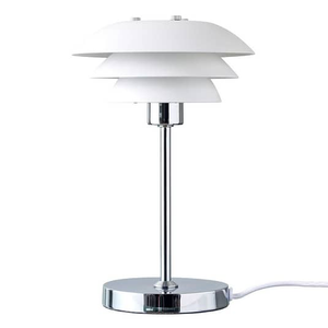 B-Ware Dyberg Larsen Dl16 Tischleuchte Schreibtischlampe Bürotischlampe G9 Weiß 2 Stück