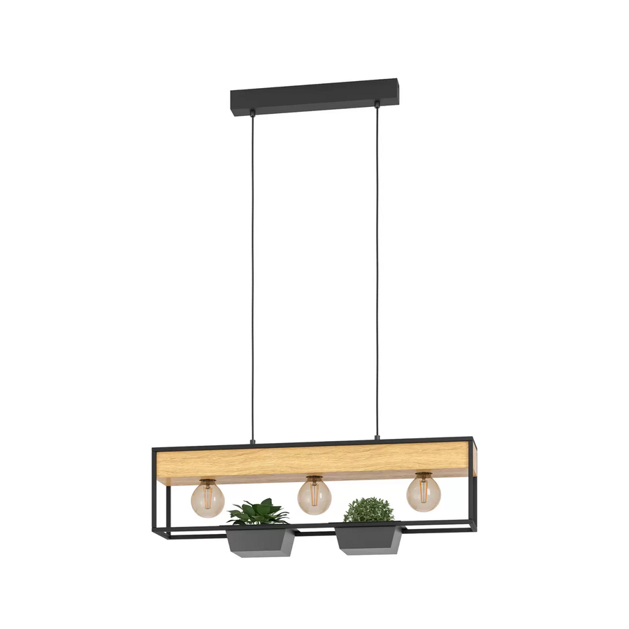 Eglo Hängelampe Libertad 1 3 Flammig Hängeleuchte Deckenlampe Deckenlicht E27930 B-Ware - 9008606243501