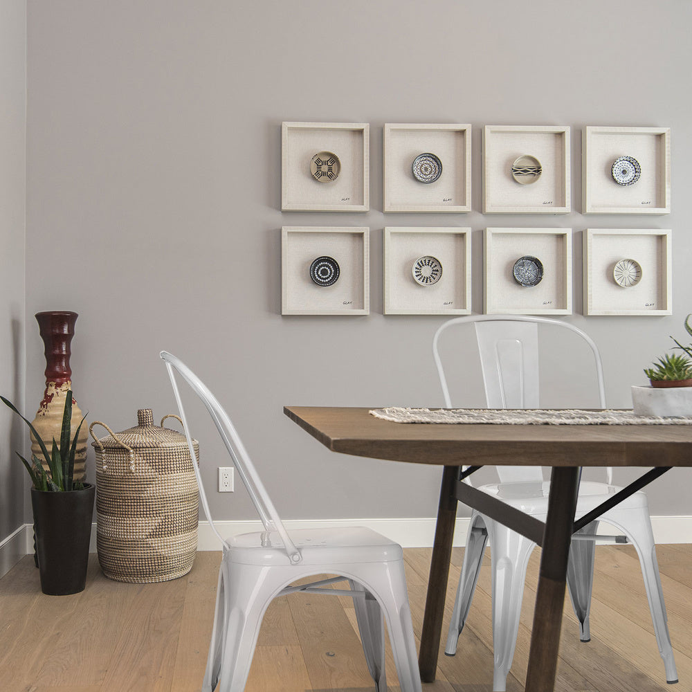 hjh OFFICE Stuhl Sitzmöbel Bistrostuhl weiss stapelbar Gastronomie Sitz - 4251084662363