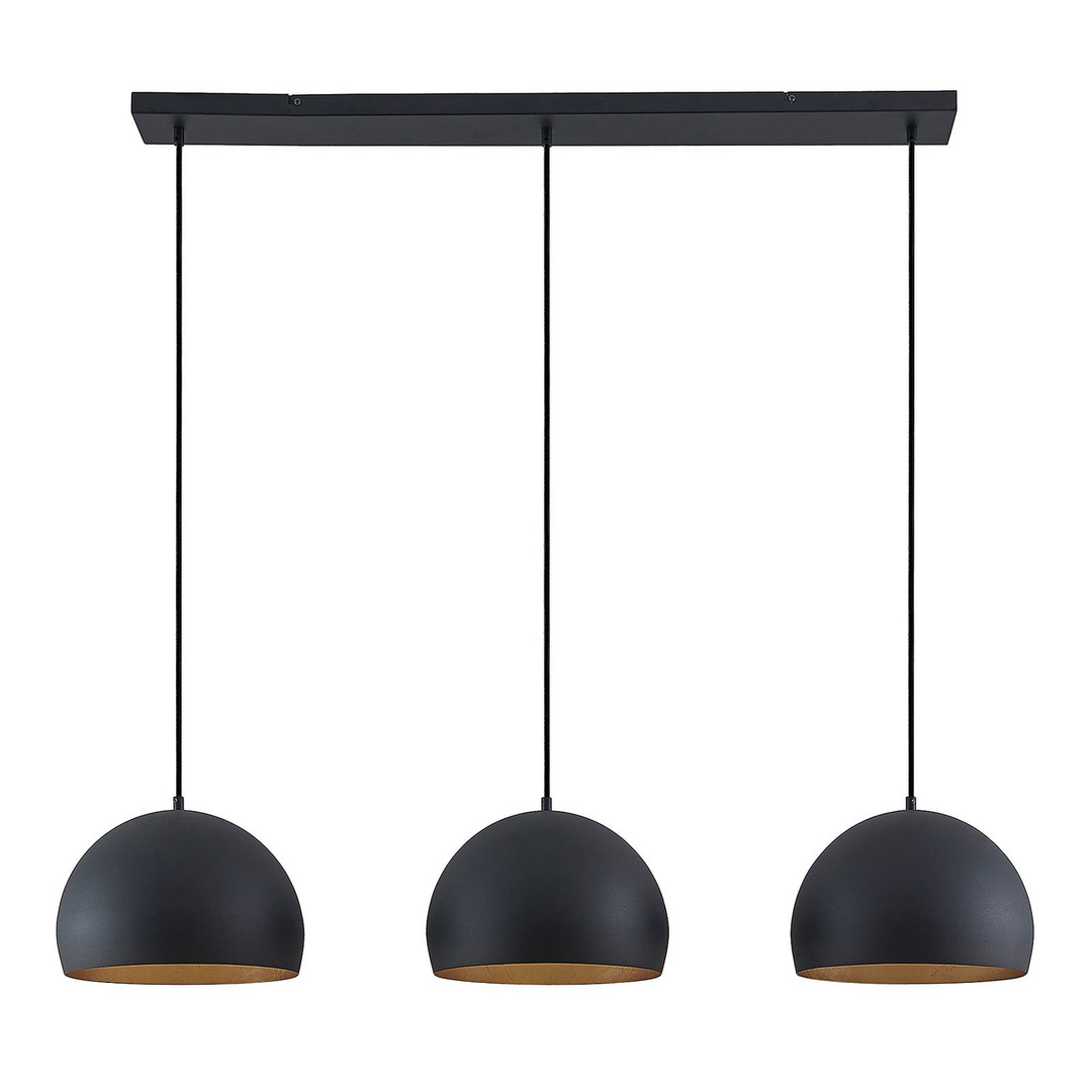 Lindby Tarjei Pendelleuchte Hängeleuchte Deckenlampe Leuchte 120cm Schwarz G292 B-Ware