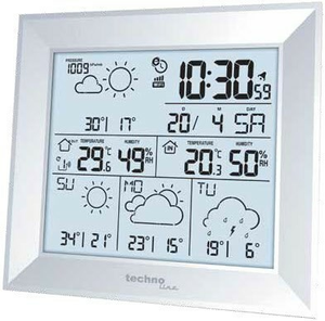 B-Ware Technoline Satelliten Wetterstation Barometer Thermometer Hygrosensor Wd2000 842