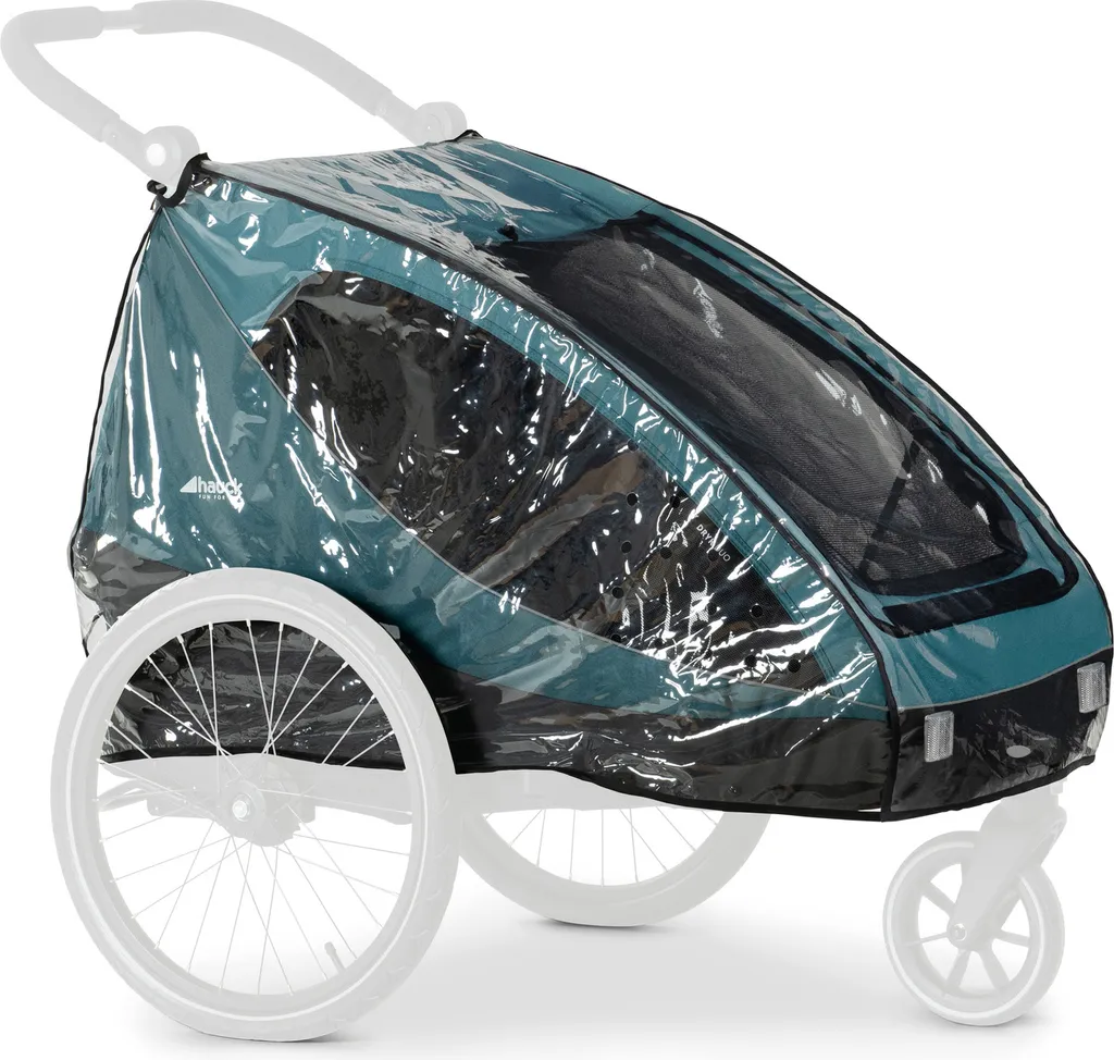 Hauck Dryk Duo Raincover 55000 Anhängercover Regenschutz Regencover B-Ware