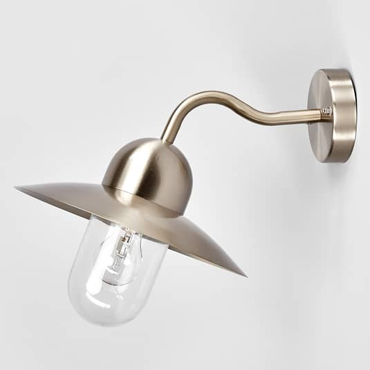 B-Ware Lindby Außenwandleuchte Femi Wandleuchte Wandlampe Wandlicht Leuchte Edelst459