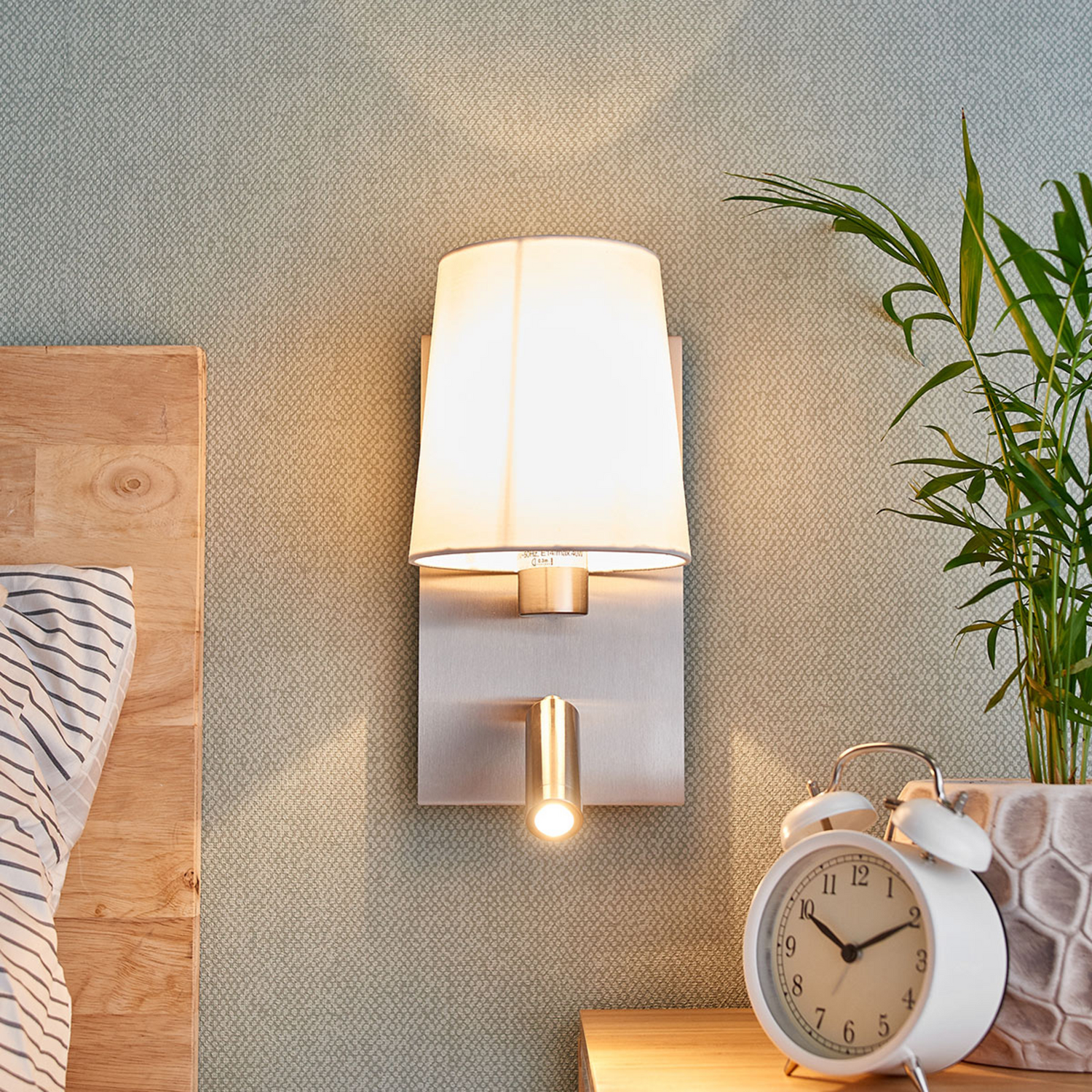 B-Ware Lindby Wandleuchte Aiden Led Leselicht Wandlampe Leseleuchte Nachtlicht Leuc693