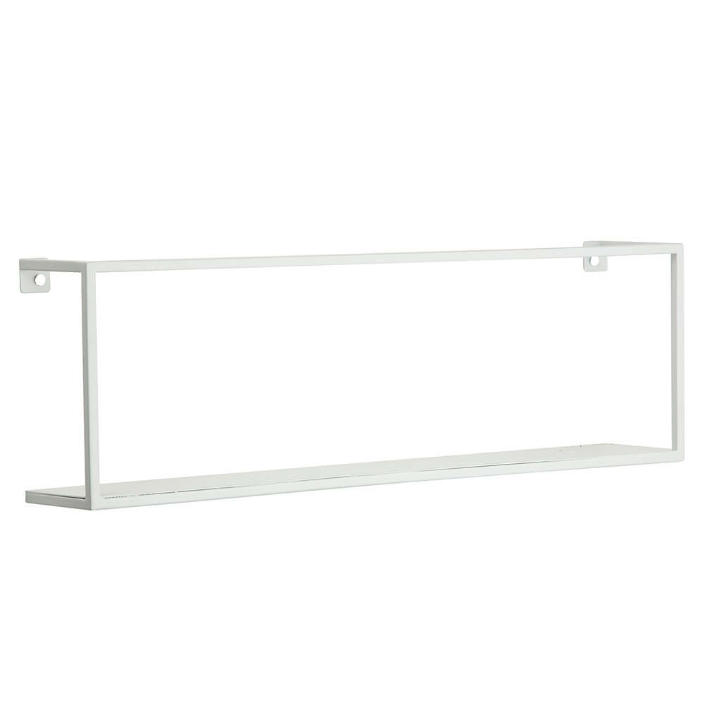 B-Ware Mokebo Die Landungsbrücke Wandregal Regal Hängeregal Ablageregal Industrial Weiß - 4260669188624