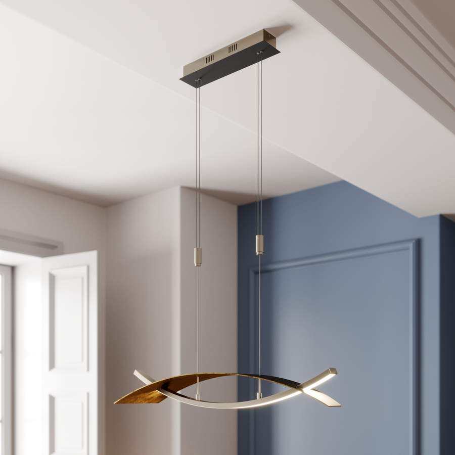 Lucande Led Hängeleuchte Marija Pendelleuchte Deckenlampe Lampe Leuchte Led 337 B-Ware - 4251096553680