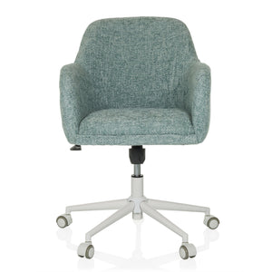 B-Ware hjh LIVING Bürostuhl Drehstuhl SOLAO HOME Bouclé Stoff mint Büromöbel Möbel828