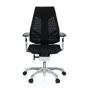 B-Ware Hjh Office Bürostuhl Drehstuhl Genidia Schreibtischstuhl Stuhl Netzstoff Schwarz