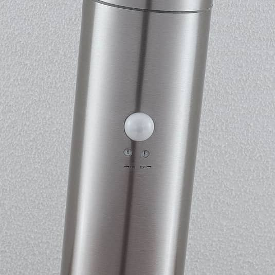 Lindby Piper Sensor-Sockelleuchte Wegeleuchte Außenleuchte Lampe Edelstahl 110