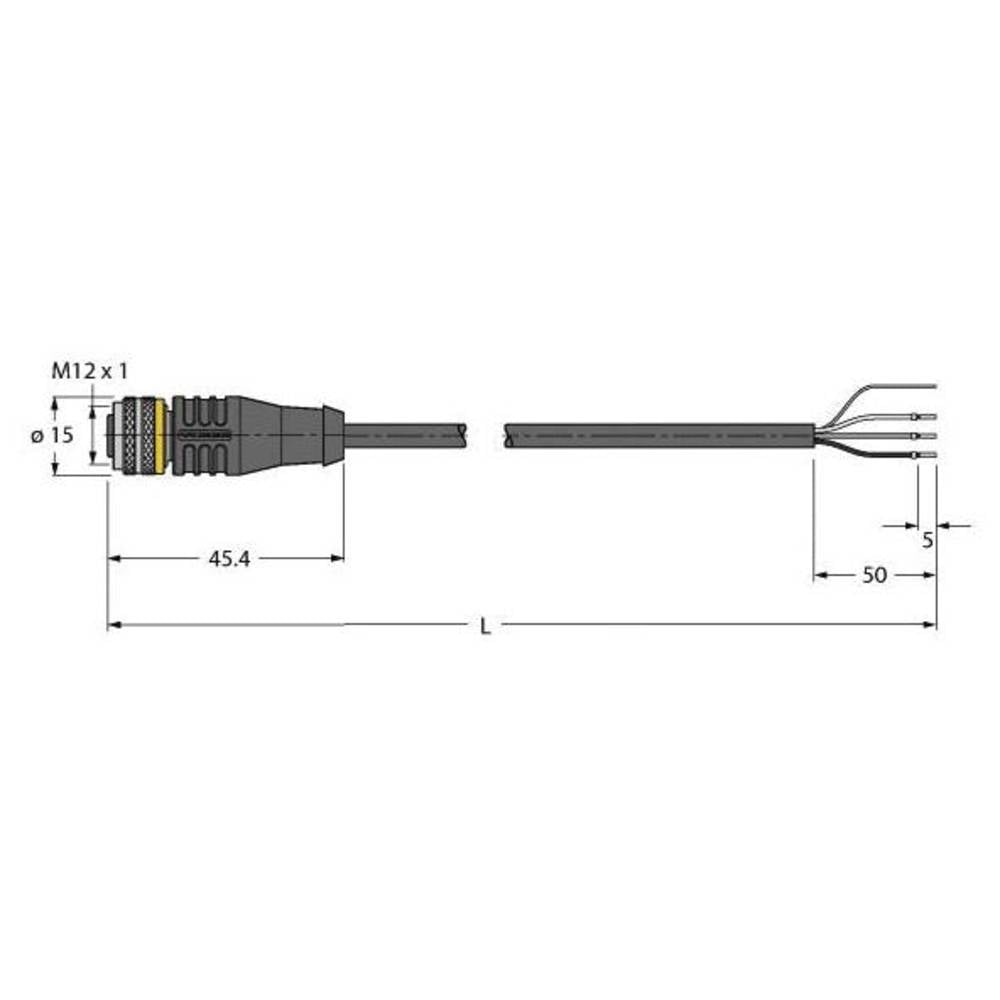 Turck 6626293 Sensor-/Aktor-Anschlussleitung Verbindungsleitung Leitung