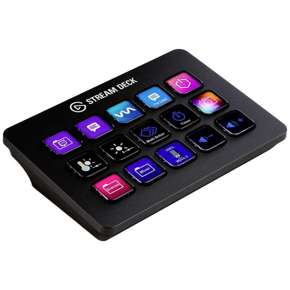 Elgato Stream Deck Mk2 Steuerkonsole Bedienfeld Live Tastenkürzel Defektware D-Ware