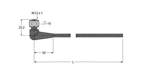 Turck 6934485 Sensor-/Aktor-Anschlussleitung Leitung Verbindungsleitung