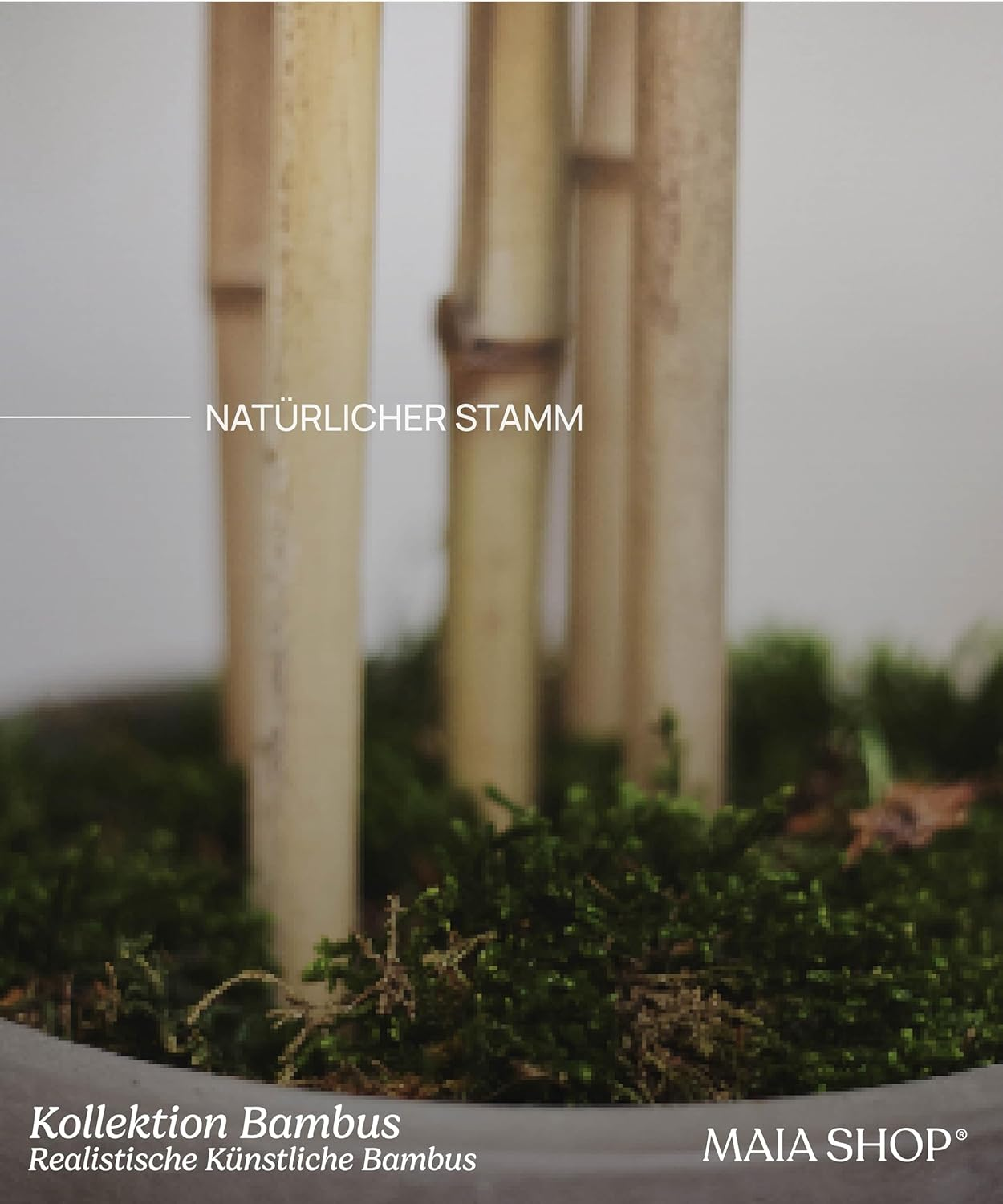 Maia Shop Kunstpflanze Künstlicher Bambus Kunstpflanze Kunstbaum 150 Cm B-Ware - 8435240993973