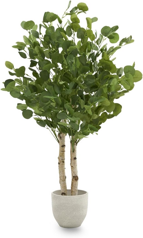 Maia Shop Künstliche Eukalyptus Kunstpflanze Künstlicher Baum Maße 105 X 70 Cm  B-Ware