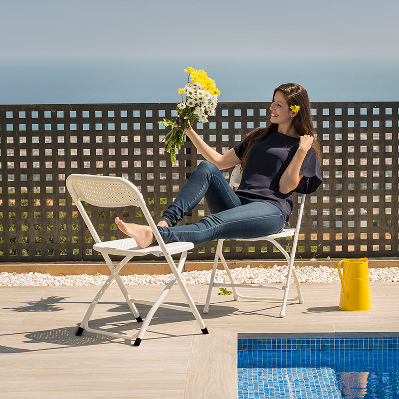 Stuhl Klappstuhl Sitzgelegenheit Gartenstuhl Big Elliot Outdoor Terrasse Patio - 8436539304630