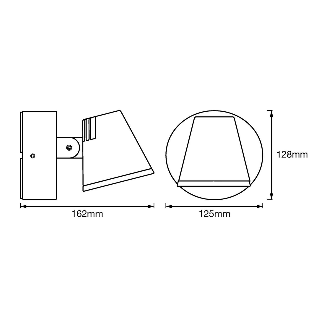 Ledvance Endura Style Midi Spot I Led Außenlampe Außenstrahler Wandlampe Led B-Ware - 4058075205475