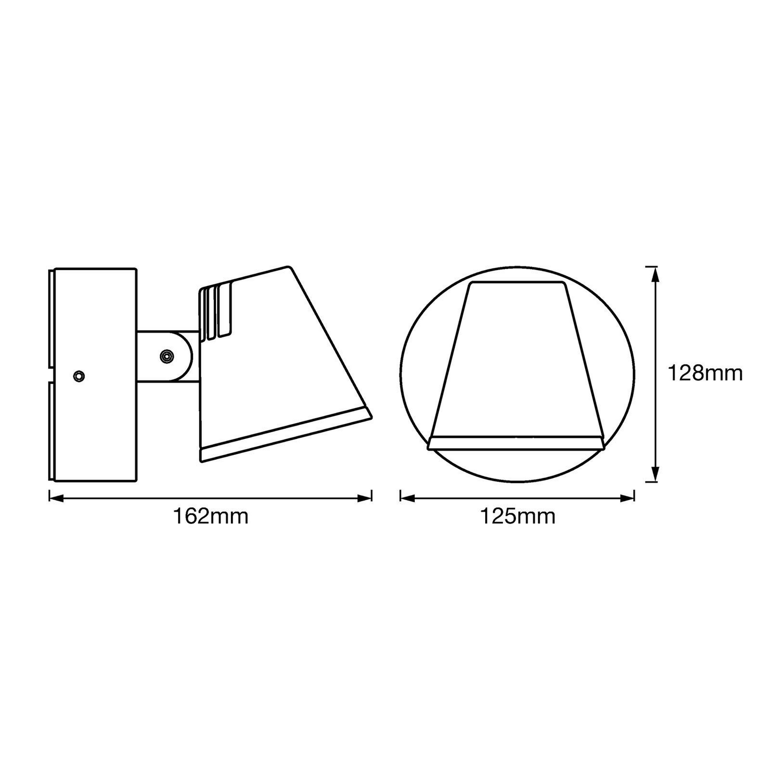Ledvance Endura Style Midi Spot I Led Außenlampe Außenstrahler Wandlampe Led B-Ware - 4058075205475