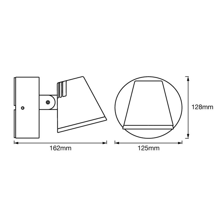 Ledvance Endura Style Midi Spot I Led Außenlampe Außenstrahler Wandlampe Led B-Ware - 4058075205475