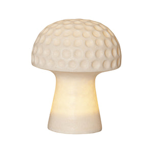 B-Ware Solarleuchte Gartenlampe LED Sandy Pilzform weiß Polystone Außenleuchte