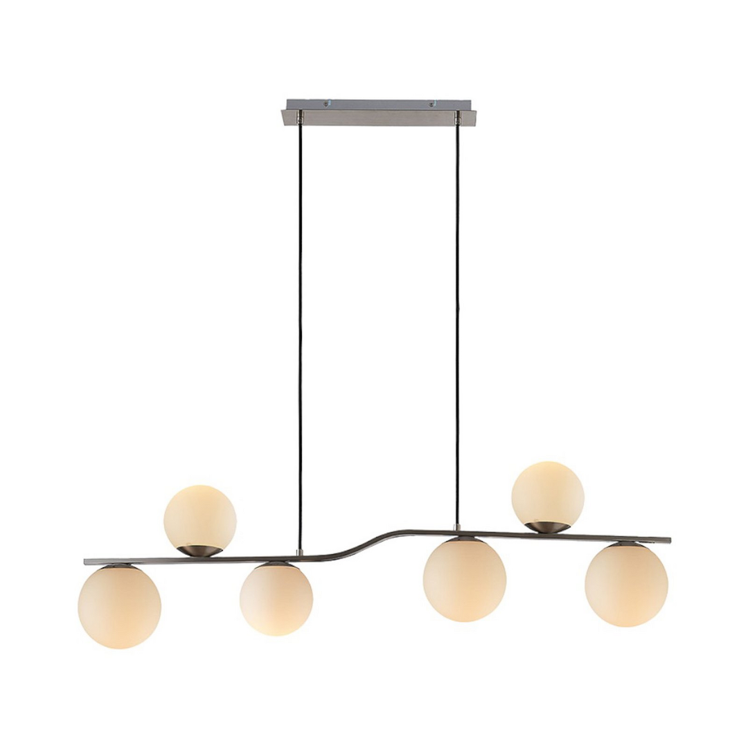 Lindby Avalyn Hängeleuchte Deckenlampe Pendelleuchte Lampe Leuchte Weiß Nic299 B-Ware - 4251096572858