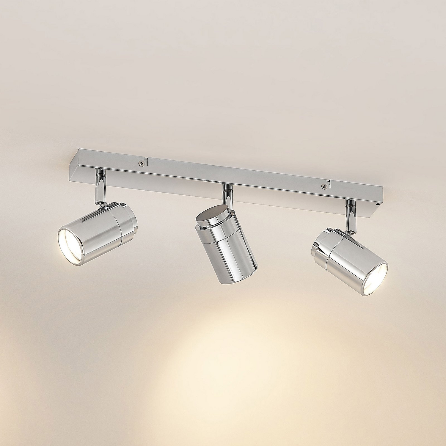 B-Ware Lindby Remilan Deckenstrahler Chrom Lang Deckenlampe Deckenleuchte Lampe Leuchte