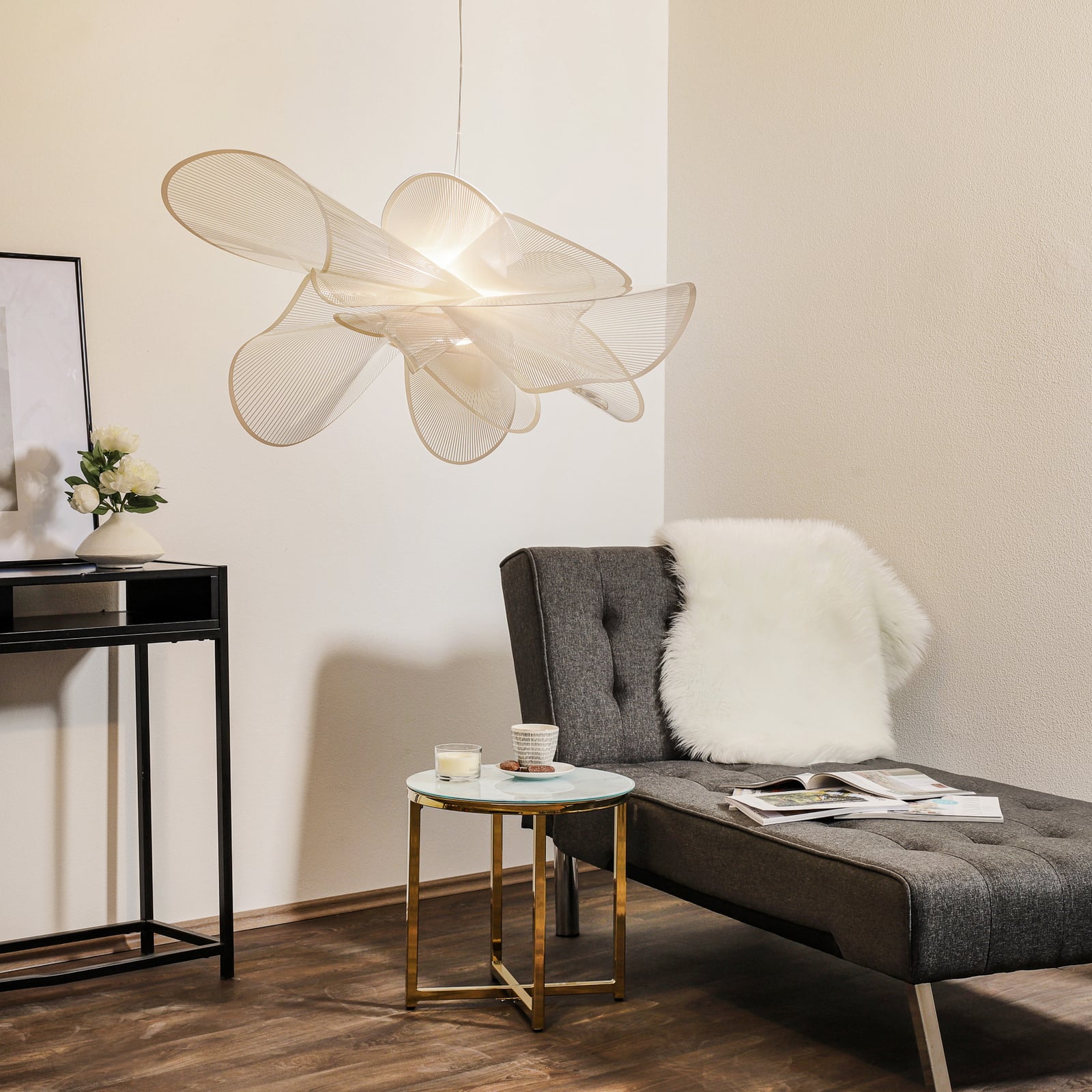 Slamp La Belle Étoile Pendelleuchte weiß 90 cm Lampe Leuchte Pendelleuchte IP20 - 8024727077222