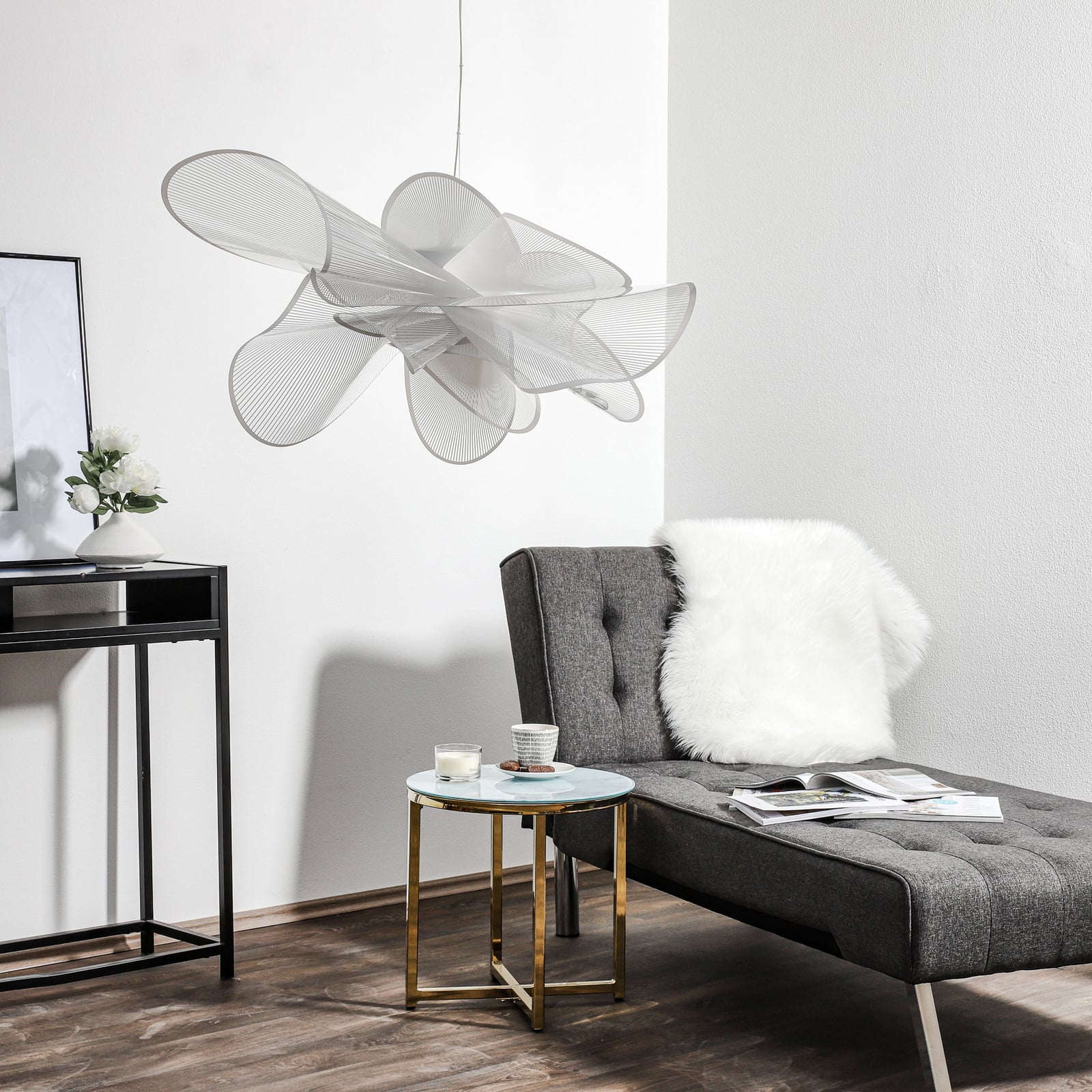 Slamp La Belle Étoile Pendelleuchte weiß 90 cm Lampe Leuchte Pendelleuchte IP20 - 8024727077222