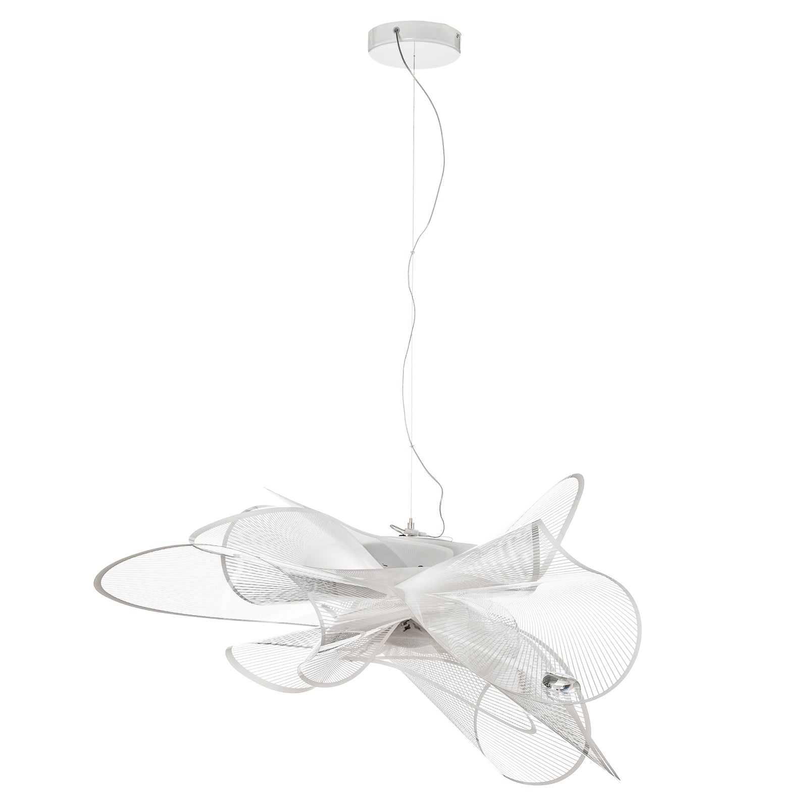 Slamp La Belle Étoile Pendelleuchte weiß 90 cm Lampe Leuchte Pendelleuchte IP20 - 8024727077222