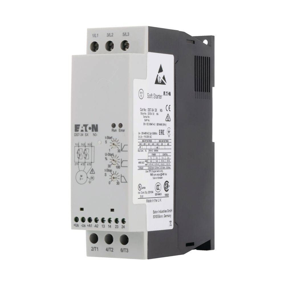 Eaton Ds7 342 Sx016 N0 N 134930 Sanftstarter Motorleistung Bei 400 V 7.5 K W B-Ware