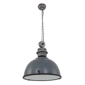B-Ware Steinhauer Graue Hängelampe Bikkel Xxl Hängeleuchte Deckenlampe Industriedesign