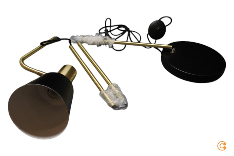 Pauleen Grand Elegance Stehleuchte Standleuchte Stehlampe Leselampe E27 Schwarz B-Ware - 4000870481448