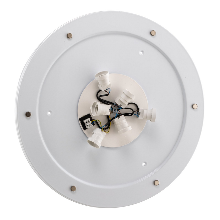 Euluna Deckenlampe Deckenlicht Lampe Leuchte Hängeleuchte Rondo Weiß ø 80cm 508 B-Ware