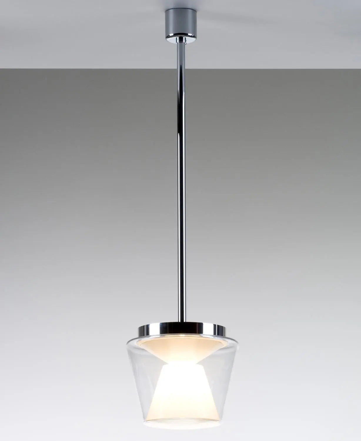 B-Ware Serien Lighting Pendelleuchte Led Hängelampe Annex Deckenleuchte Klar/Opal - 8550158