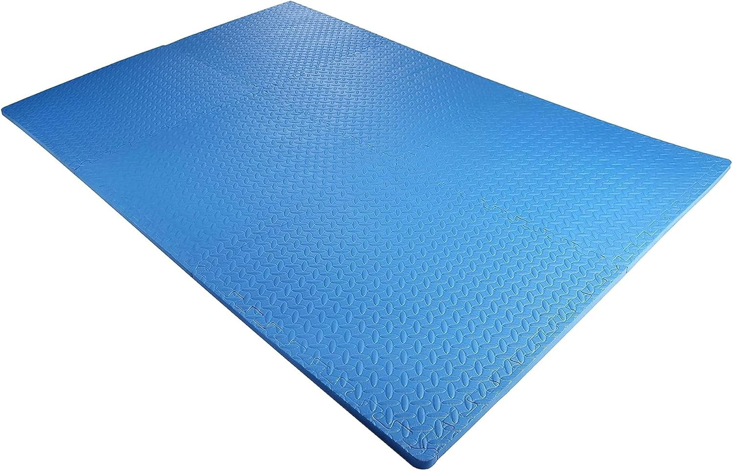 Balance From Matten Fliesen Bodenmatte Eva Schaum Blau Gymnastik Mma Fitness B-Ware