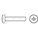 Toolcraft 145991 Linsenschrauben M8 90 Mm Kreuzschlitz Phillips Din 7985 Stahl B-Ware - 4053199262687