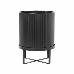 B-Ware Ferm Living Bau Pflanztopf Blumentopf Pflanzgefäß Blumenkübel Topf ø 28 Schwarz