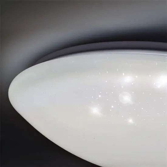 B-Ware Solight Deckenleuchte Led Sterneneffekt Fernbedienung Dimmbar Cct Weiß 37 Cm 24 W - 8592718027605