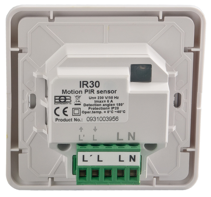 Eob Unterputz Ir Bewegungsmelder Sensor Bewegungssensor Ir30 Präsenzmelder Innen B-Ware - 8594012220966