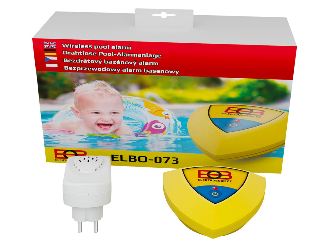 Eob Drahtlose Pool Alarmanlage Sicherheitssystem Pool Alarm Elbo 073, 106 Gelb B-Ware - 8594012226319