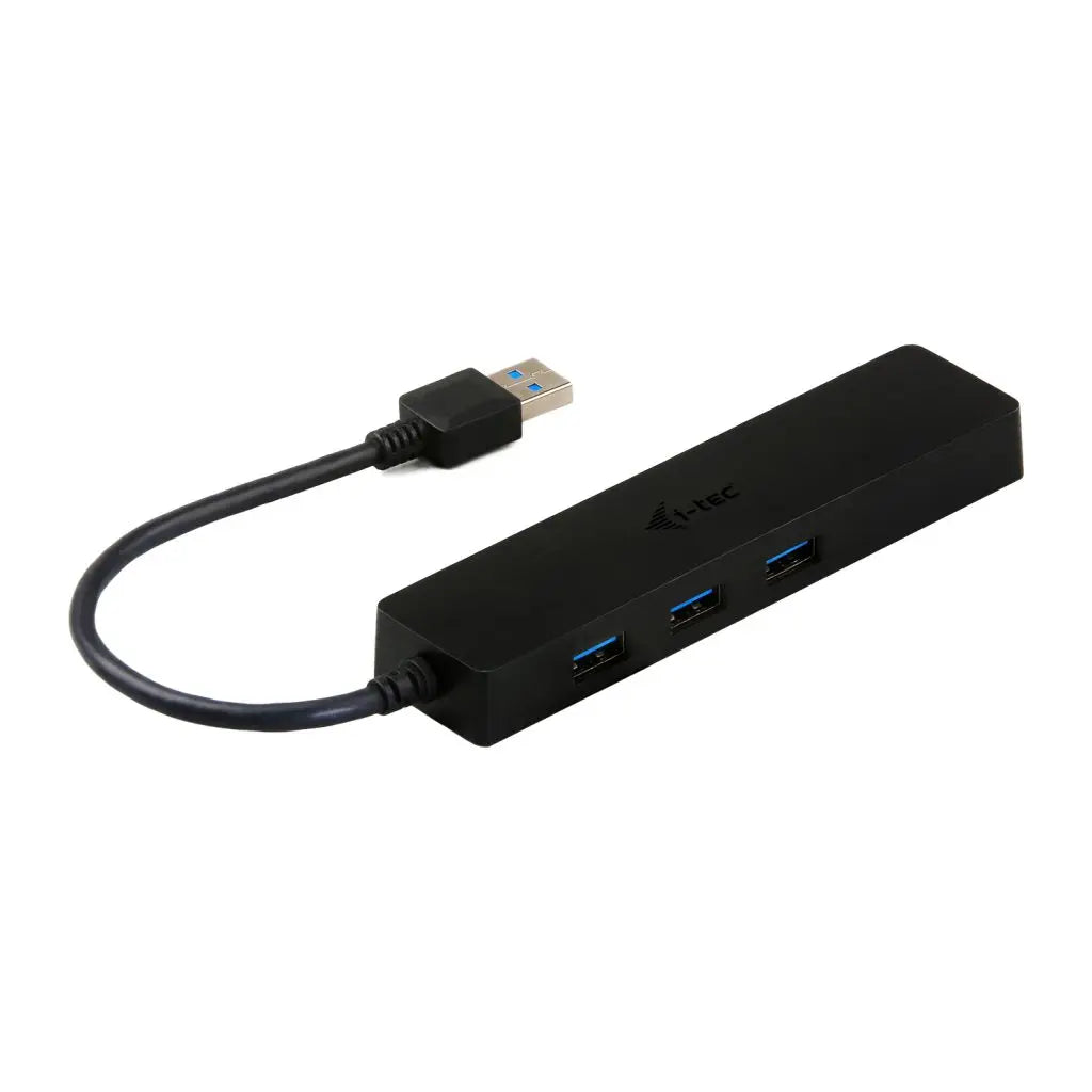 B-Ware I Tec Usb Hub Slim Verteiler Usb 3.0 Rj 45 Gigabit Ethernet Adapter Schwarz