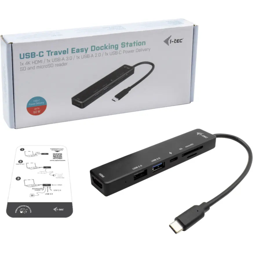 B-Ware I Tec Dockingstation Dock Usb C Hdmi 4 K Travel Easy Sd Kartenleser Power 60 W - 8595611703928