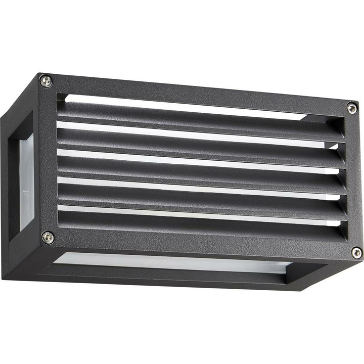 Heitronic Sevilla Lamellen 500614 Wandleuchte Wandlampe 7 W Warmweiß Anthrazit B-Ware - 4002940017847