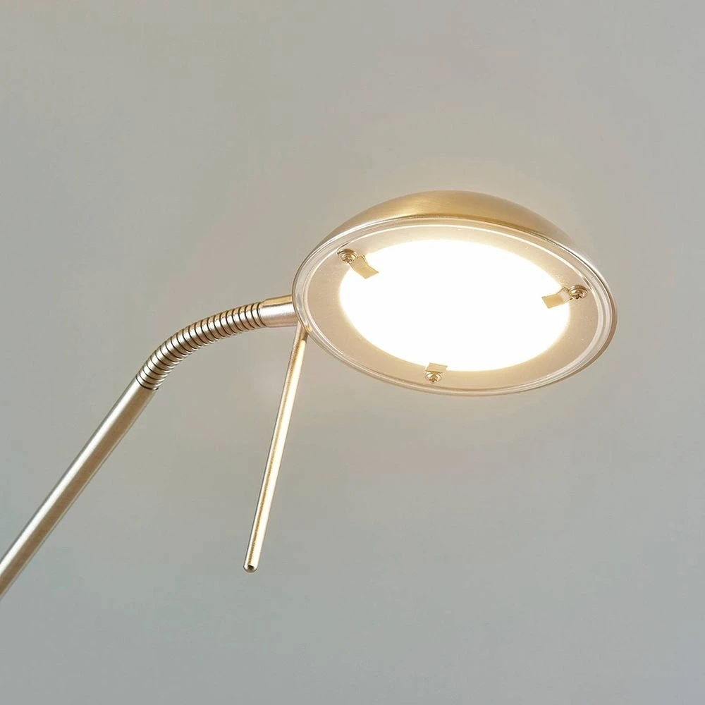 Lindby LED-Deckenfluter Yveta Stehlampe Stehleuchte Lampe Leuchte Leselampe 682