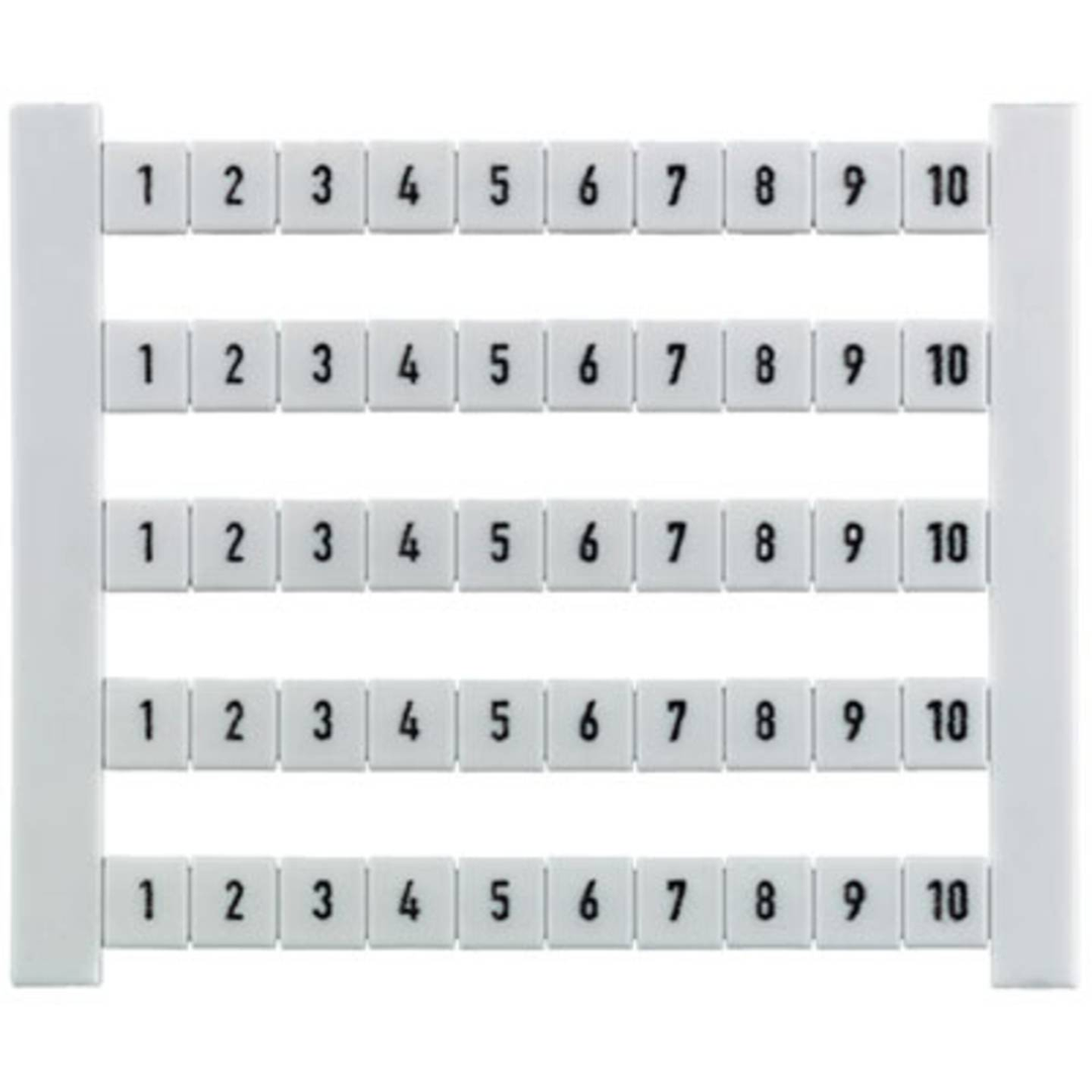 Weidmüller  500 St. 0133360001 Klemmenmarkierung Weiß B-Ware - 4008190125912