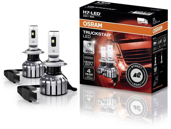 OSRAM 64215DWTS-2HFB LED Truckstar H7 Leuchtmittel Glühbirne Leuchte Lampe - 4062172384919