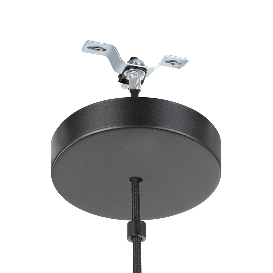 Eglo Hängeleuchte Mantunalle ø 20 Cm Schwarz Weiß Glas Deckenlampe Deckenleuc929 B-Ware