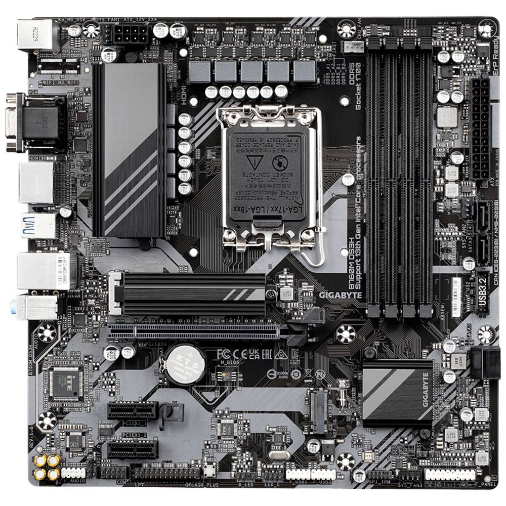 Gigabyte B760M DS3H Mainboard Sockel PC Intel 1700 Formfaktor DEFEKTWARE