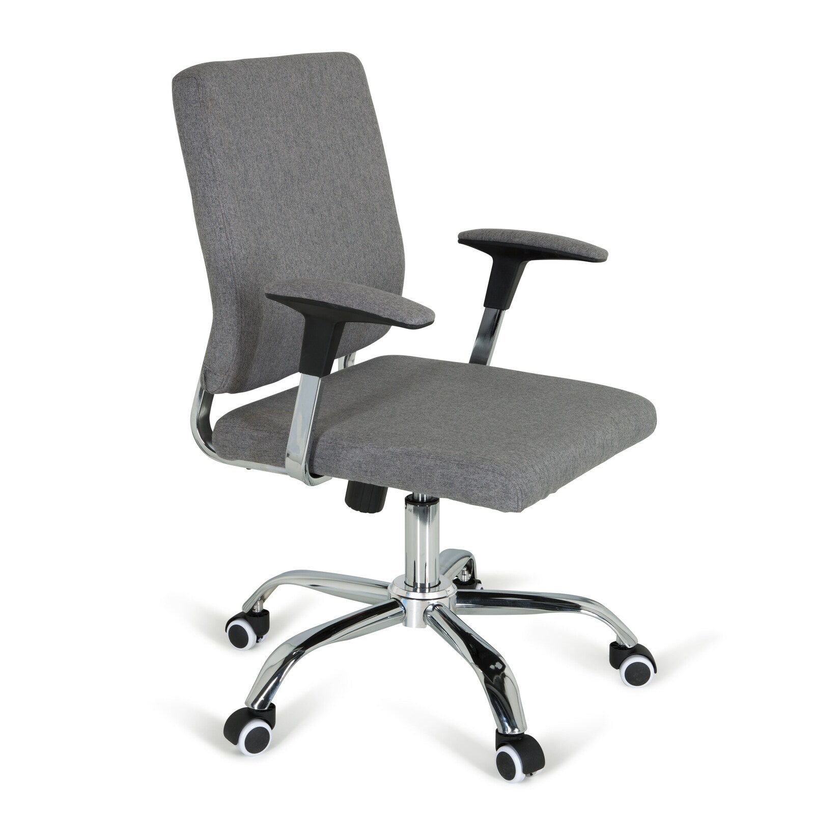B-Ware hjh OFFICE Bürostuhl CHARLES I Drehstuhl Schreibtischstuhl Stoff dunkelgrau