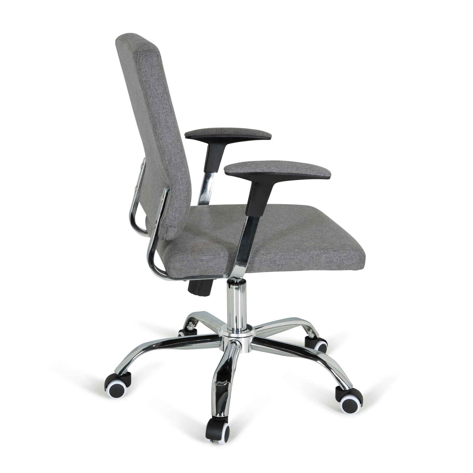 B-Ware hjh OFFICE Bürostuhl CHARLES I Drehstuhl Schreibtischstuhl Stoff dunkelgrau